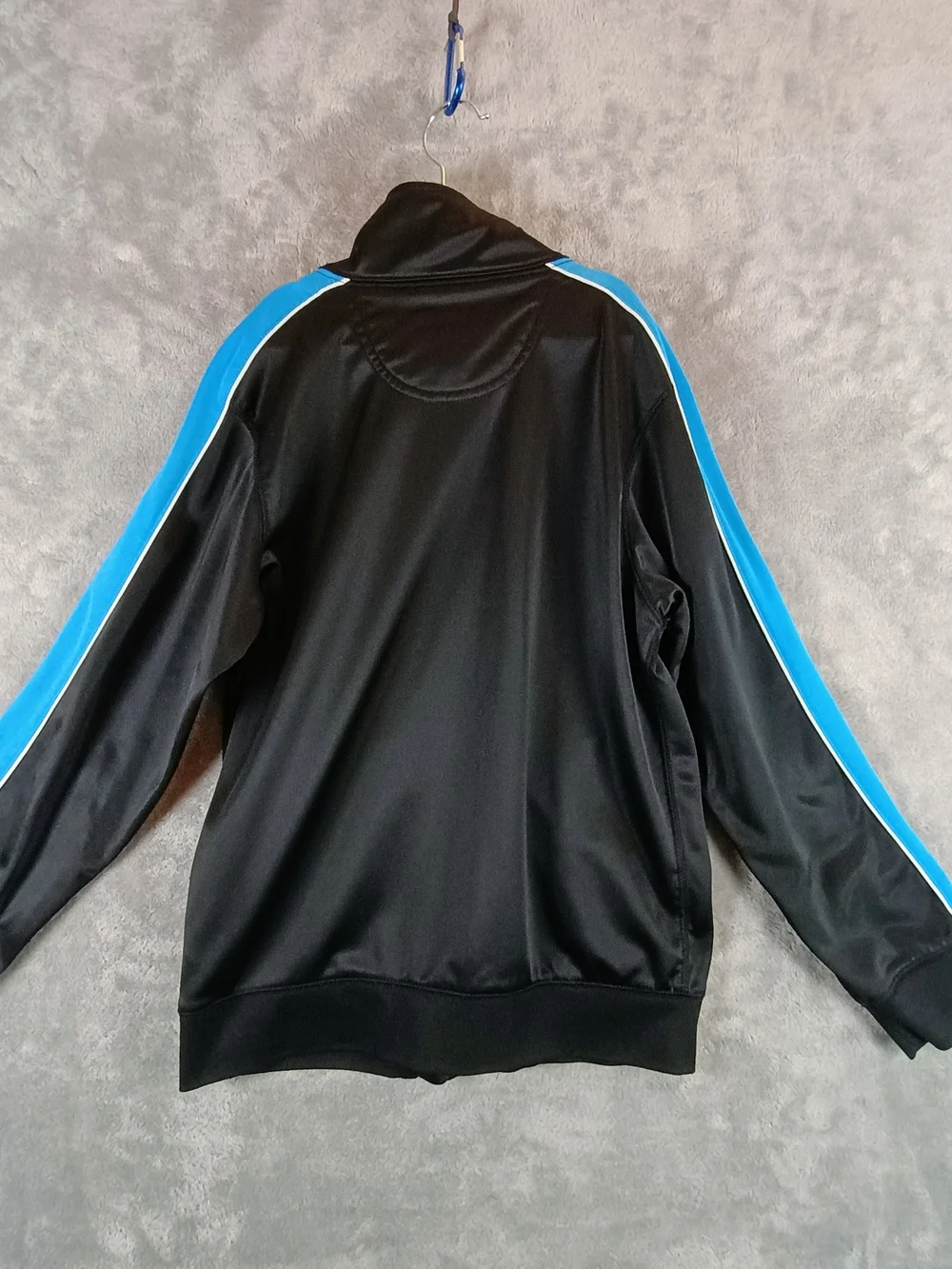 Boys Converse Full Zip Track Jacket with Blue Stripe Size 10/12